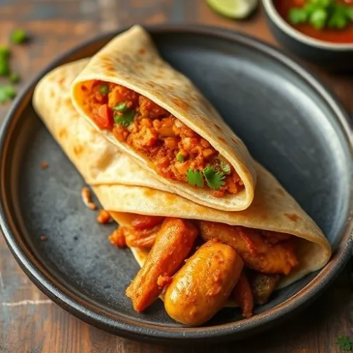 Chicken Dosa